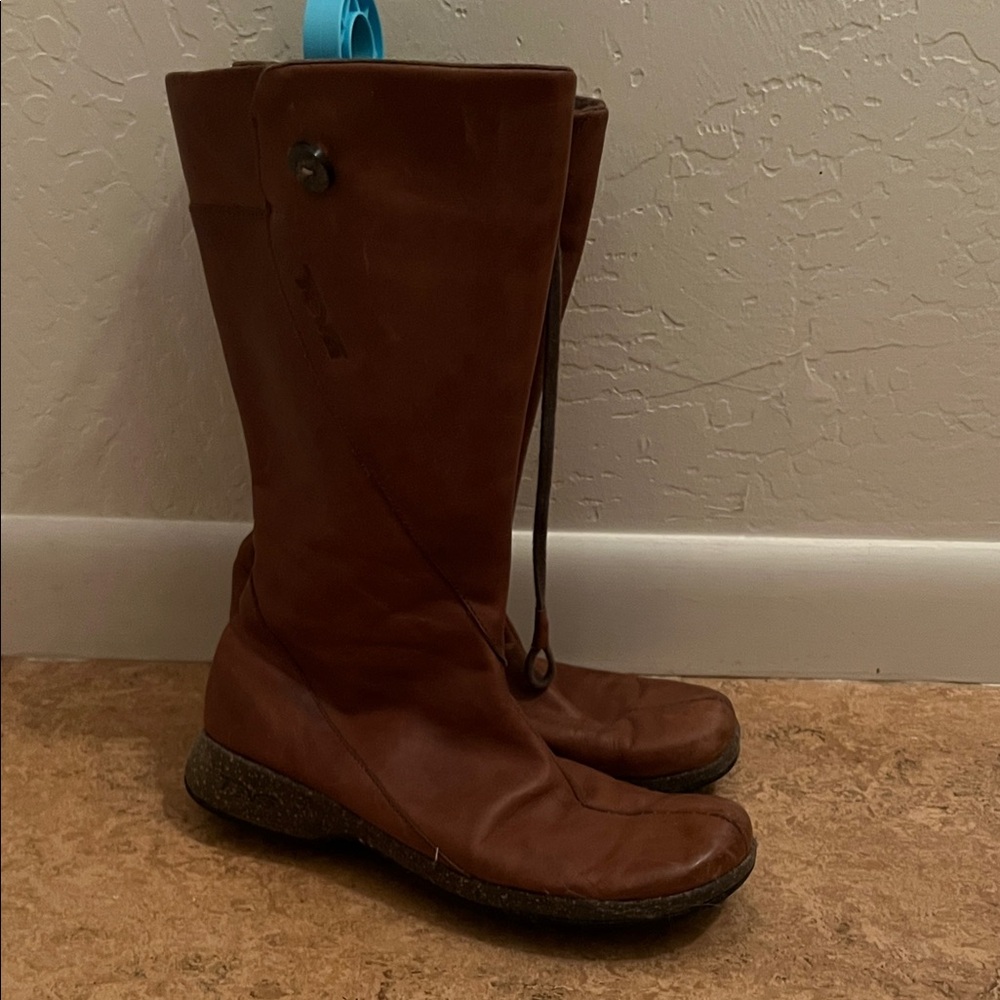 Teva Women's Brown Heeled Boots